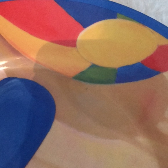 Oneida by evolution melamine beach them plate . - Picture 5 of 6